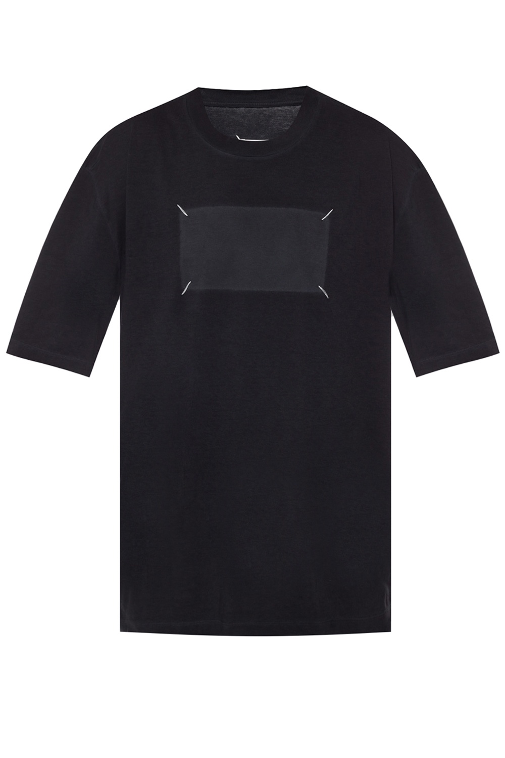 Grey T-shirt with stitching details Maison Margiela - Vitkac France